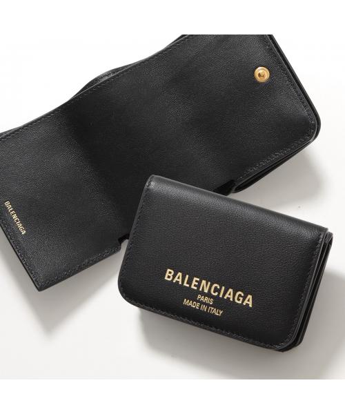バレンシアガ BALENCIAGA BALENCIAGA 三つ折り財布 Cash 2.0 MINI 810904 2ABGH （1000/BLACK-ブラック） 1000/BLACK-ブラック