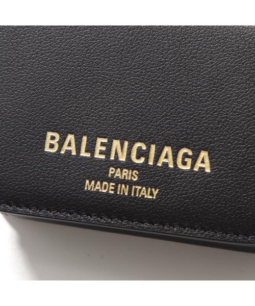 バレンシアガ BALENCIAGA BALENCIAGA 三つ折り財布 Cash 2.0 MINI 810904 2ABGH （1000/BLACK-ブラック） 1000/BLACK-ブラック