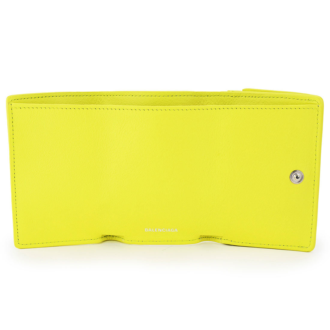 バレンシアガ BALENCIAGA 3つ折り財布 ペーパー MINI WALLET 391446 DLQ0N 7302 YELLOW （イエロー） イエロー