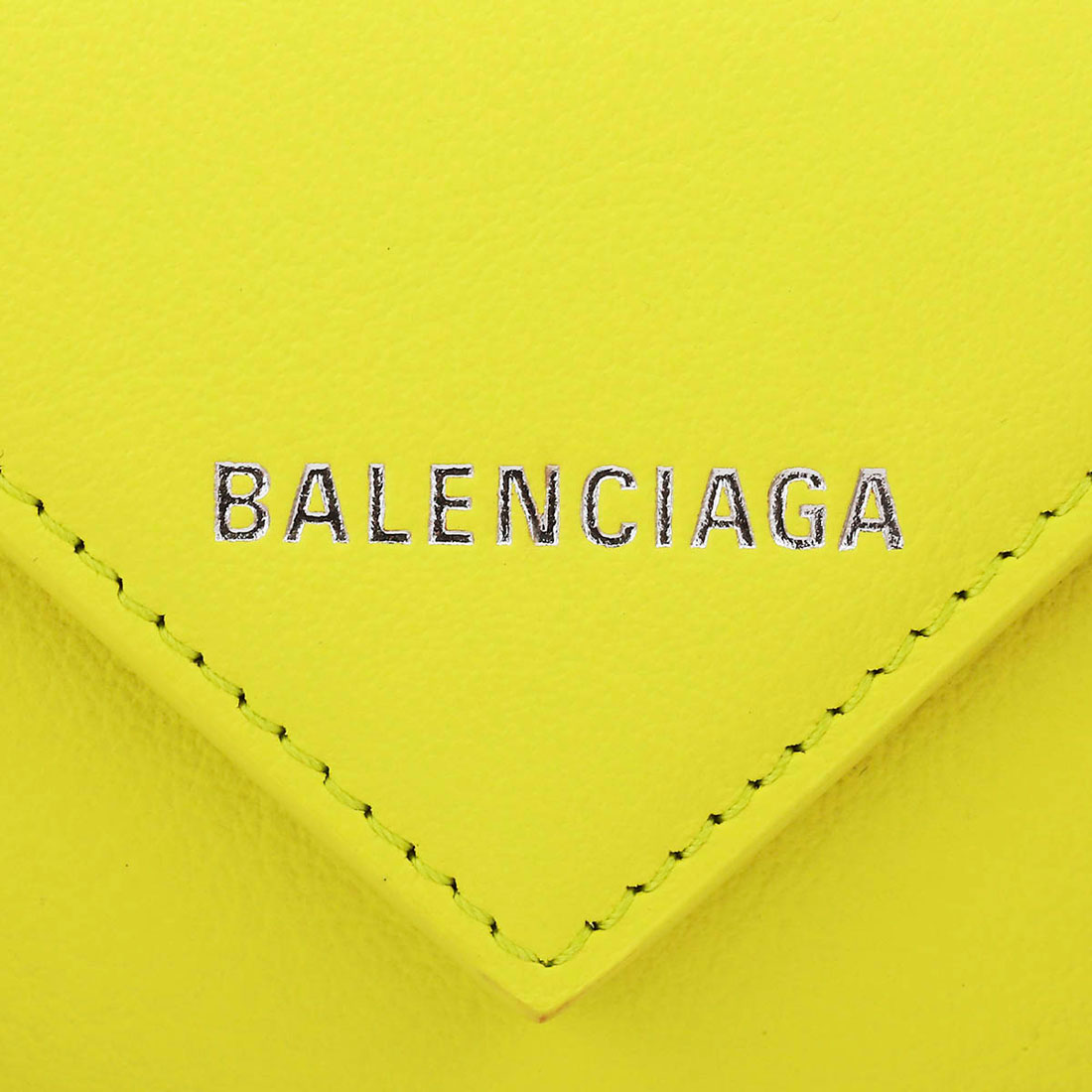 バレンシアガ BALENCIAGA 3つ折り財布 ペーパー MINI WALLET 391446 DLQ0N 7302 YELLOW （イエロー） イエロー