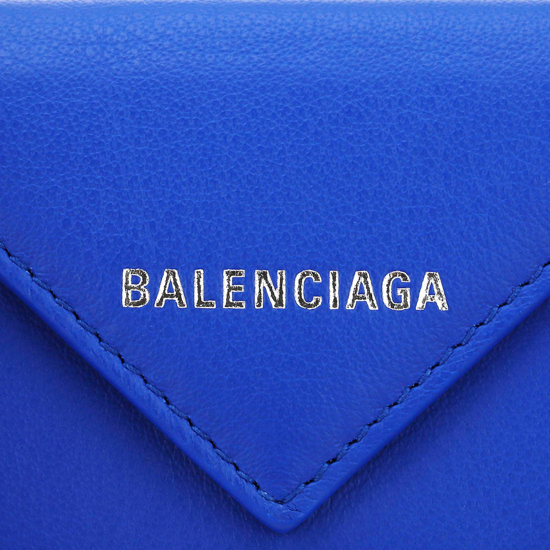 バレンシアガ BALENCIAGA 3つ折り財布 ペーパー MINI WALLET 391446 DLQ0N 4130 BLUE （ブルー） ブルー
