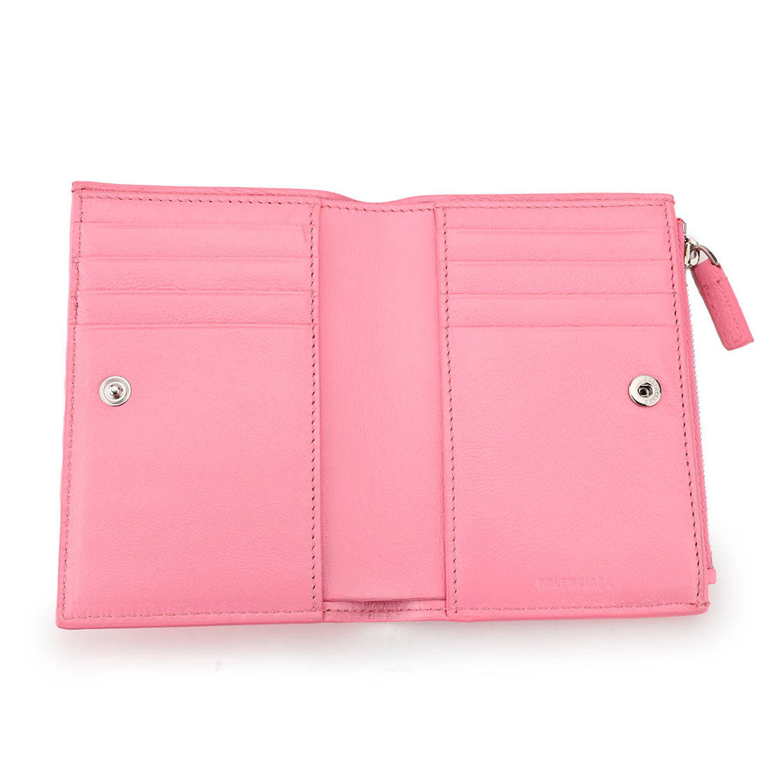 バレンシアガ BALENCIAGA 2つ折り財布 キャッシュ SMALL WALLET 6941661IZI3 5861 BABY PINK （ベビーピンク） ベビーピンク