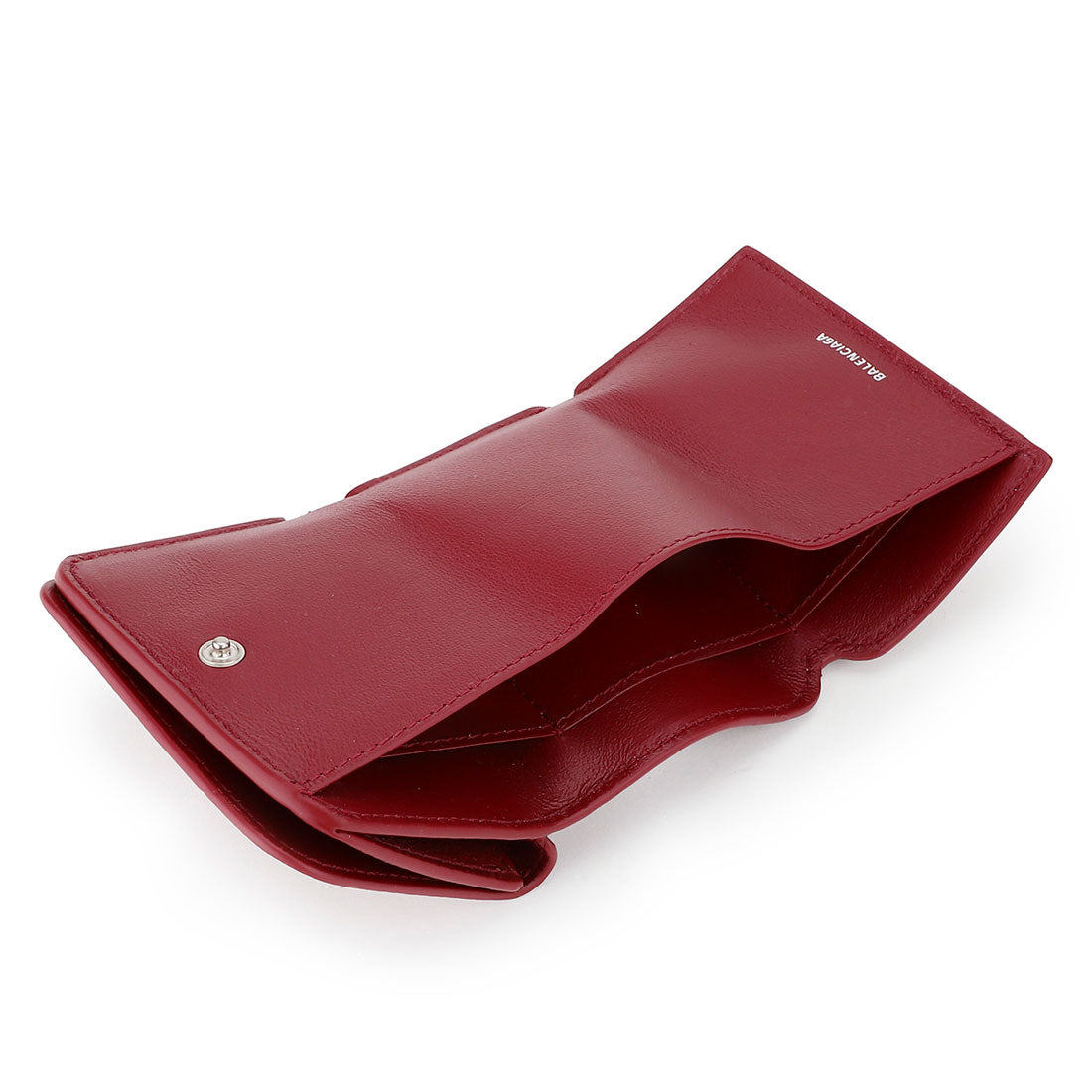 バレンシアガ BALENCIAGA 3つ折り財布 キャッシュ MINI WALLET 593813 1IZI3 6091 WINE RED （ワインレッド） ワインレッド