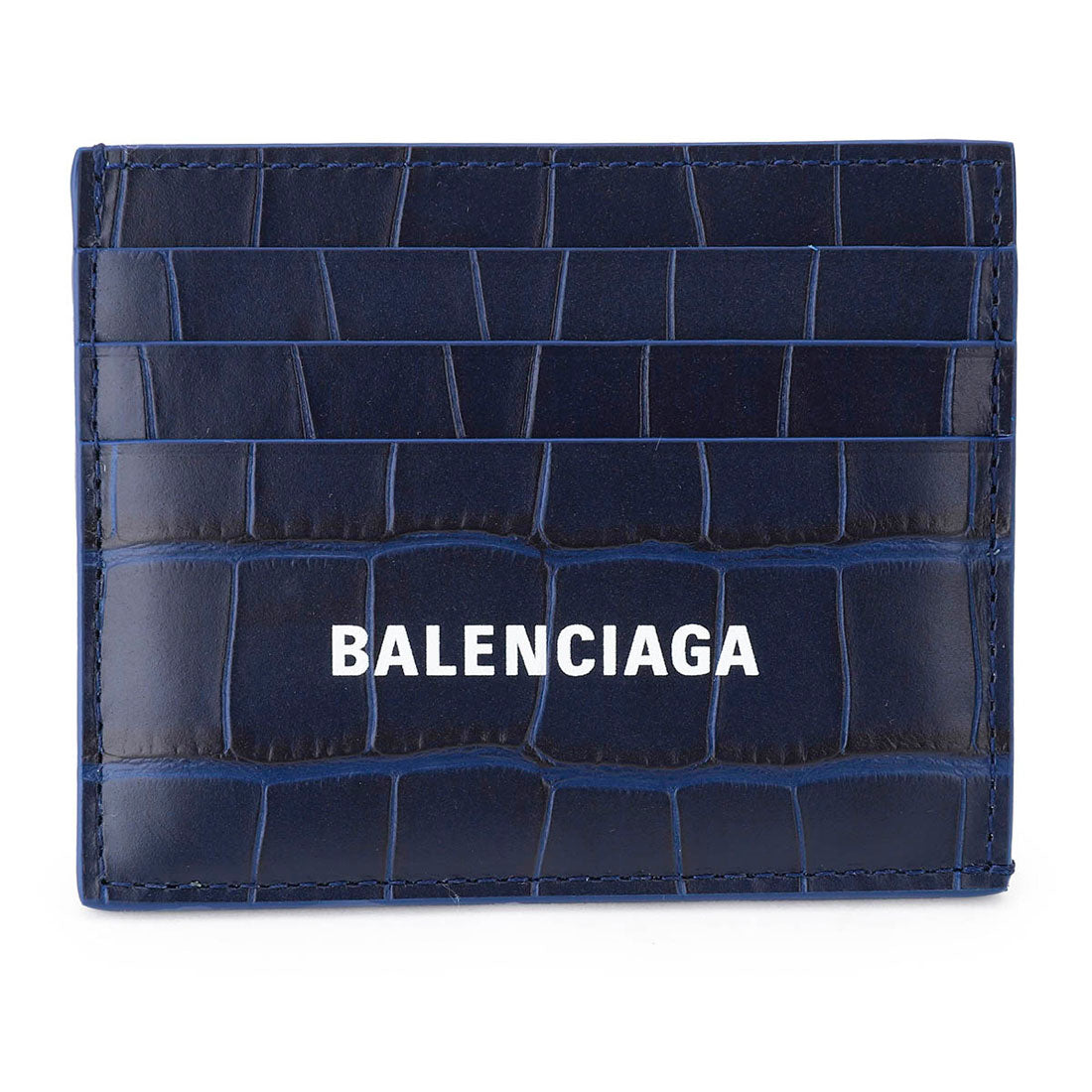 バレンシアガ BALENCIAGA カードケース キャッシュ カードフォルダー 6836581ROP3 4690 NAVY BULE （ネイビーブルー） ネイビーブルー