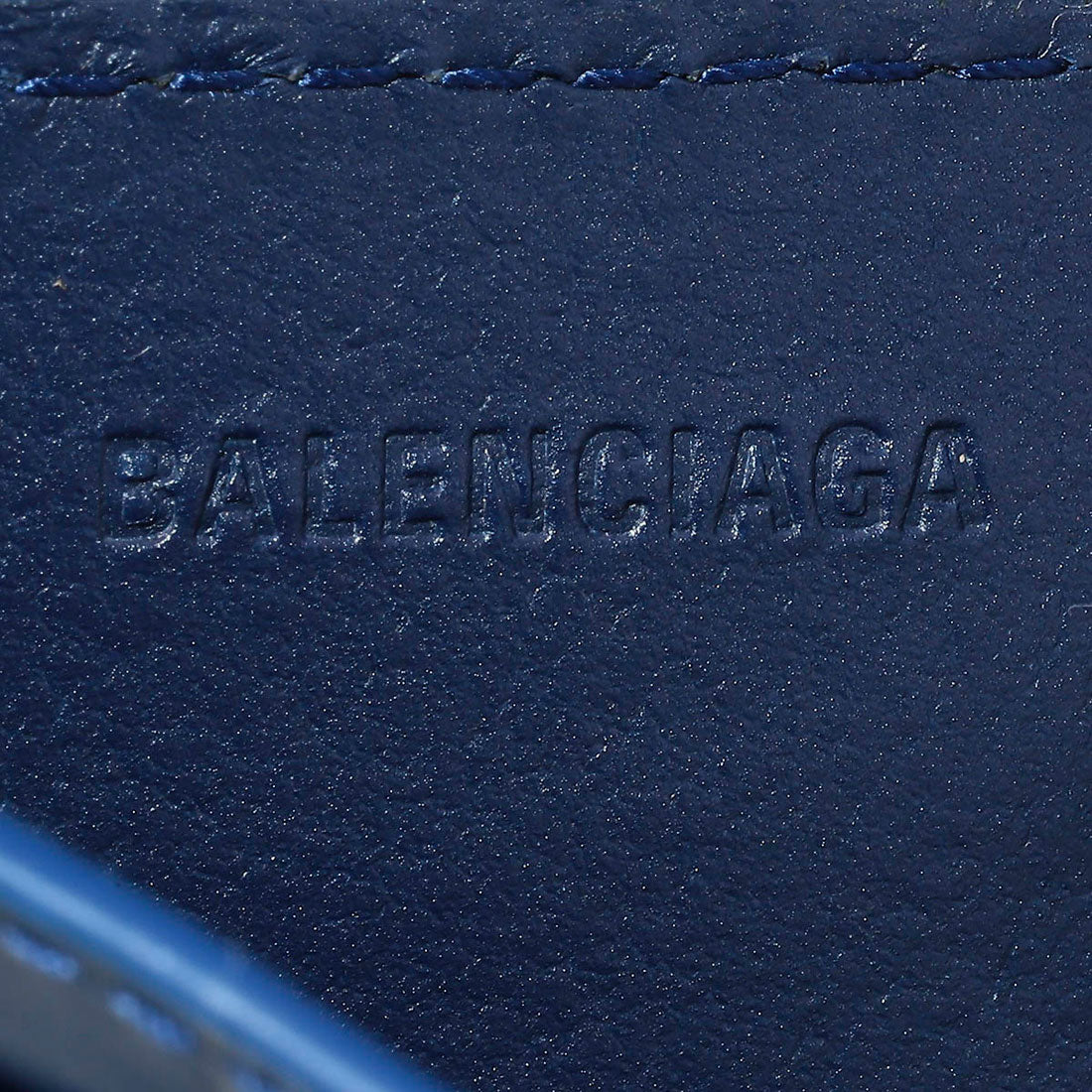 バレンシアガ BALENCIAGA カードケース キャッシュ カードフォルダー 6836581ROP3 4690 NAVY BULE （ネイビーブルー） ネイビーブルー