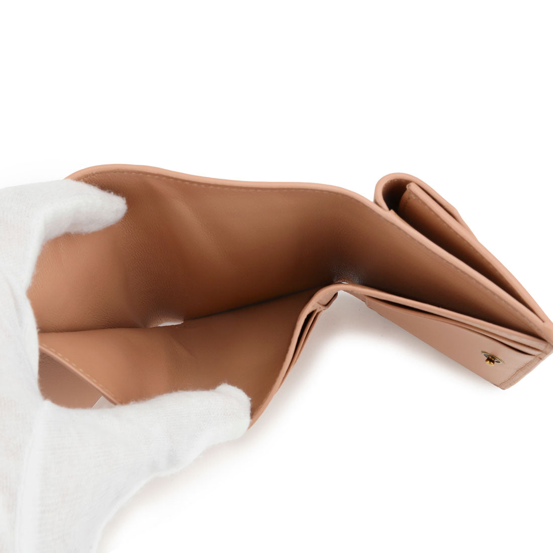 バレンシアガ BALENCIAGA 3つ折り財布 エンベロープ MINI WALLET 736730 2AAFT 9607 BEIGE （ベージュ） ベージュ