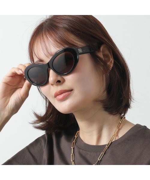 バレンシアガ BALENCIAGA BALENCIAGA サングラス BB0294S キャットアイ型 （003/ホワイト） 003/ホワイト