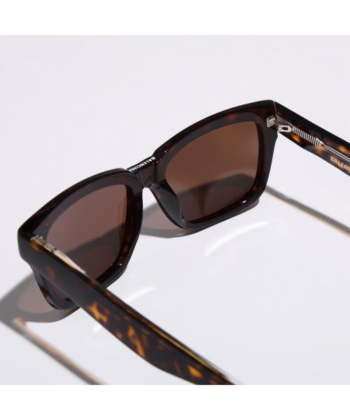 バレンシアガ BALENCIAGA BALENCIAGA サングラス BB0346S ウェリントン型 ロゴ （002/HAVANA-HAVANA-BROWN） 002/HAVANA-HAVANA-BROWN
