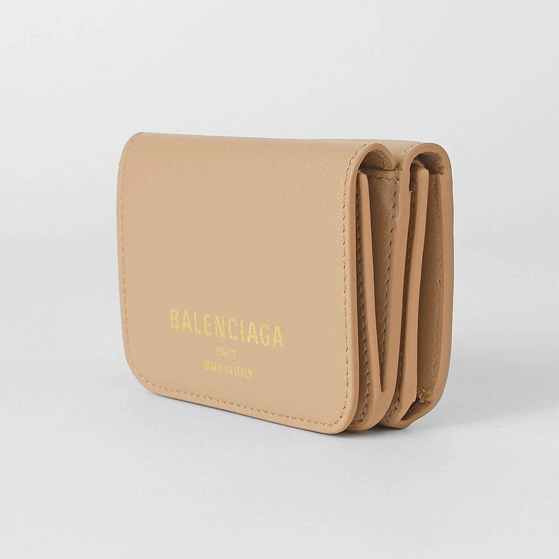 バレンシアガ BALENCIAGA 3つ折り財布 キャッシュ MINI WALLET 810904 2ABGH 2621 （ベージュ） ベージュ