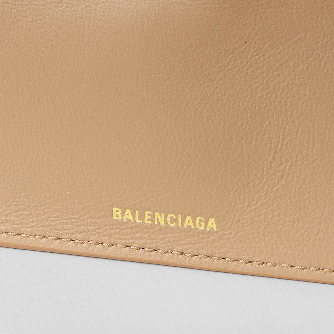 バレンシアガ BALENCIAGA 3つ折り財布 キャッシュ MINI WALLET 810904 2ABGH 2621 （ベージュ） ベージュ