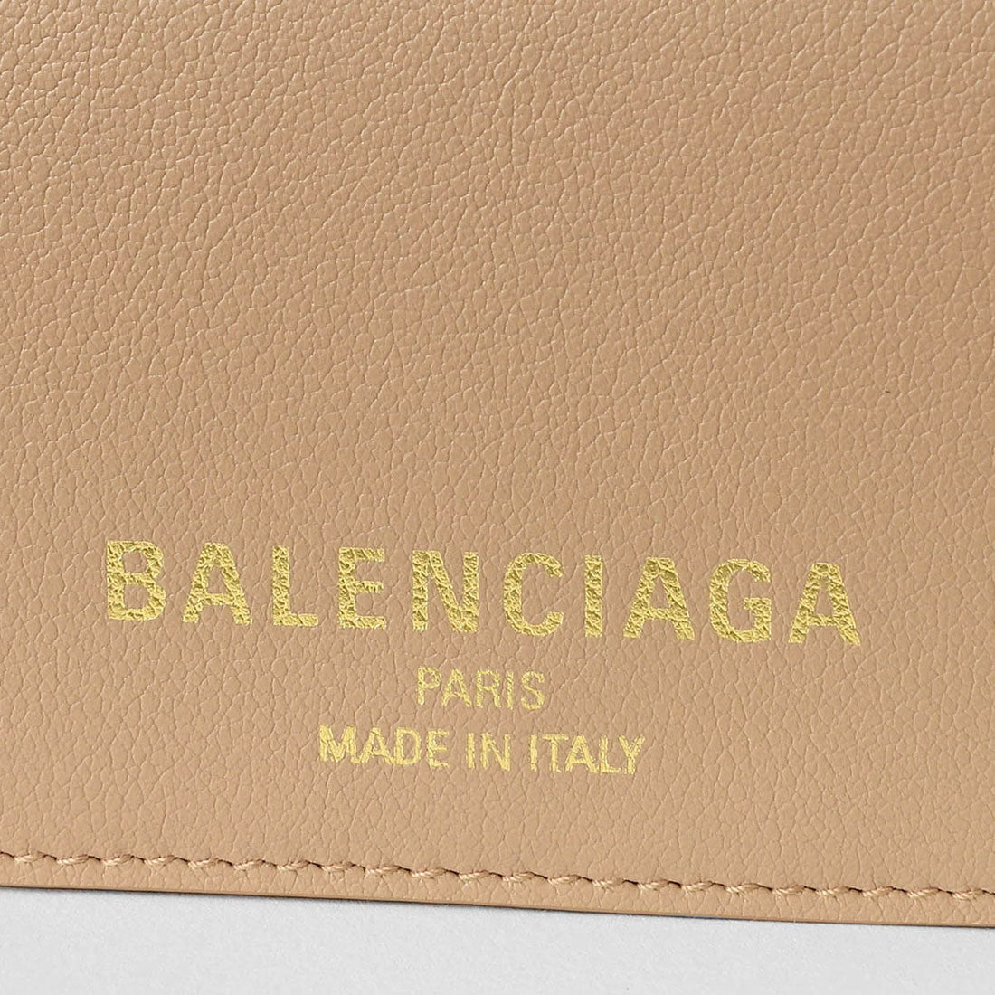 バレンシアガ BALENCIAGA 3つ折り財布 キャッシュ MINI WALLET 810904 2ABGH 2621 （ベージュ） ベージュ