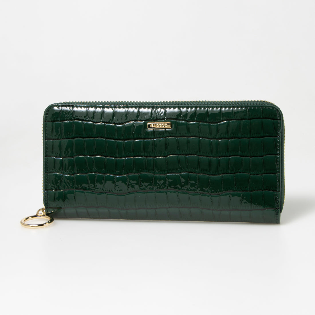 バルコス BARCOS ソフトステンドガラスレザーラウンド型財布