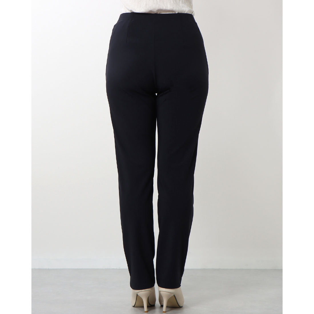 バゼーヌ BAZAINE スリムストレッチパンツ