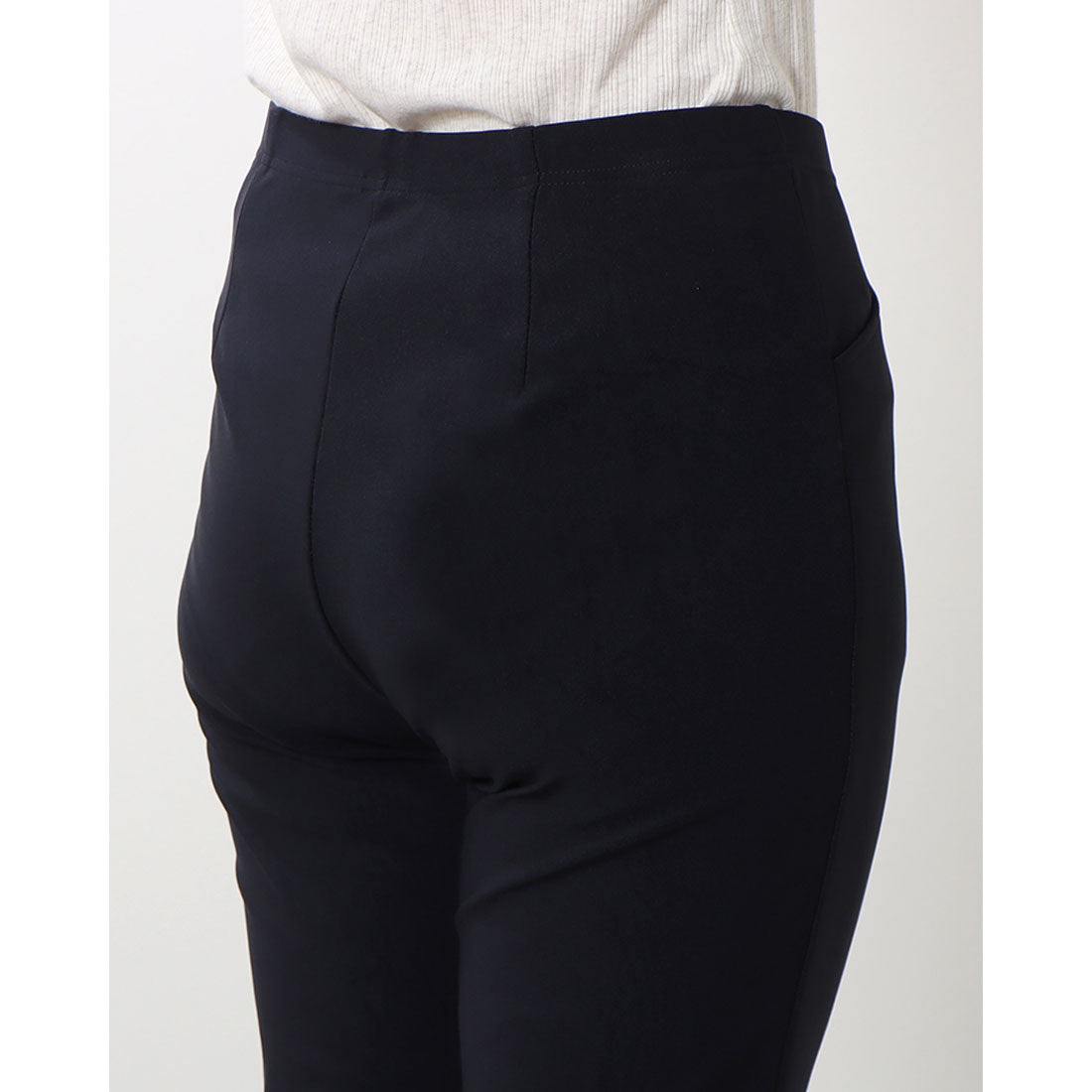 バゼーヌ BAZAINE スリムストレッチパンツ