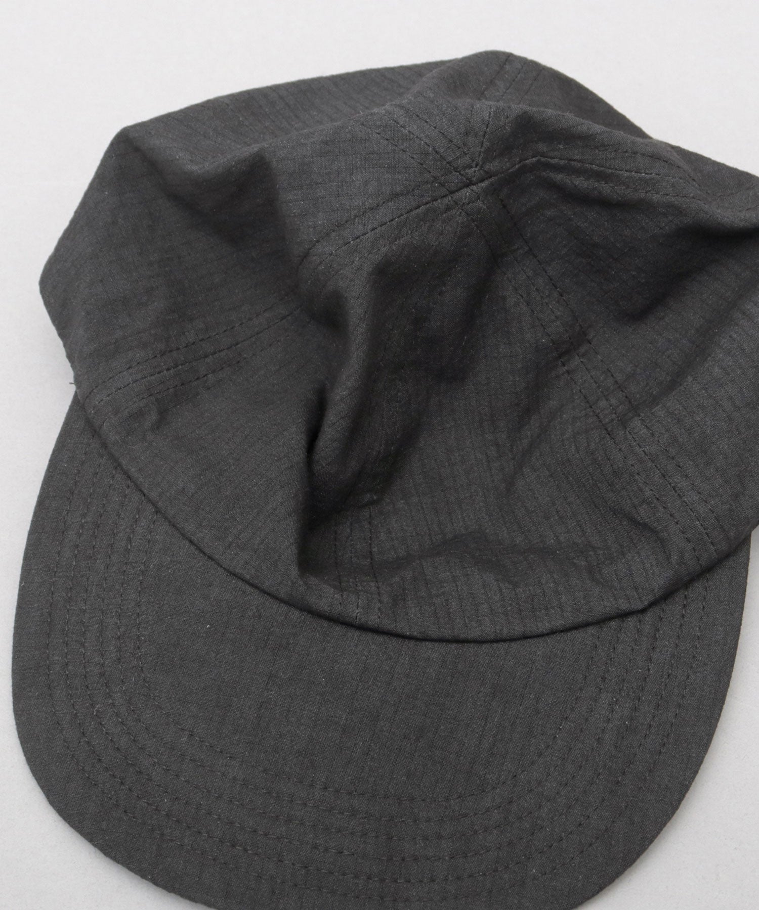 ベーシックエンチ Basiquenti ワッシャー加工 ミニリップ CORDURA綿ナイロン ソフトつば キャップ （モカ） モカ