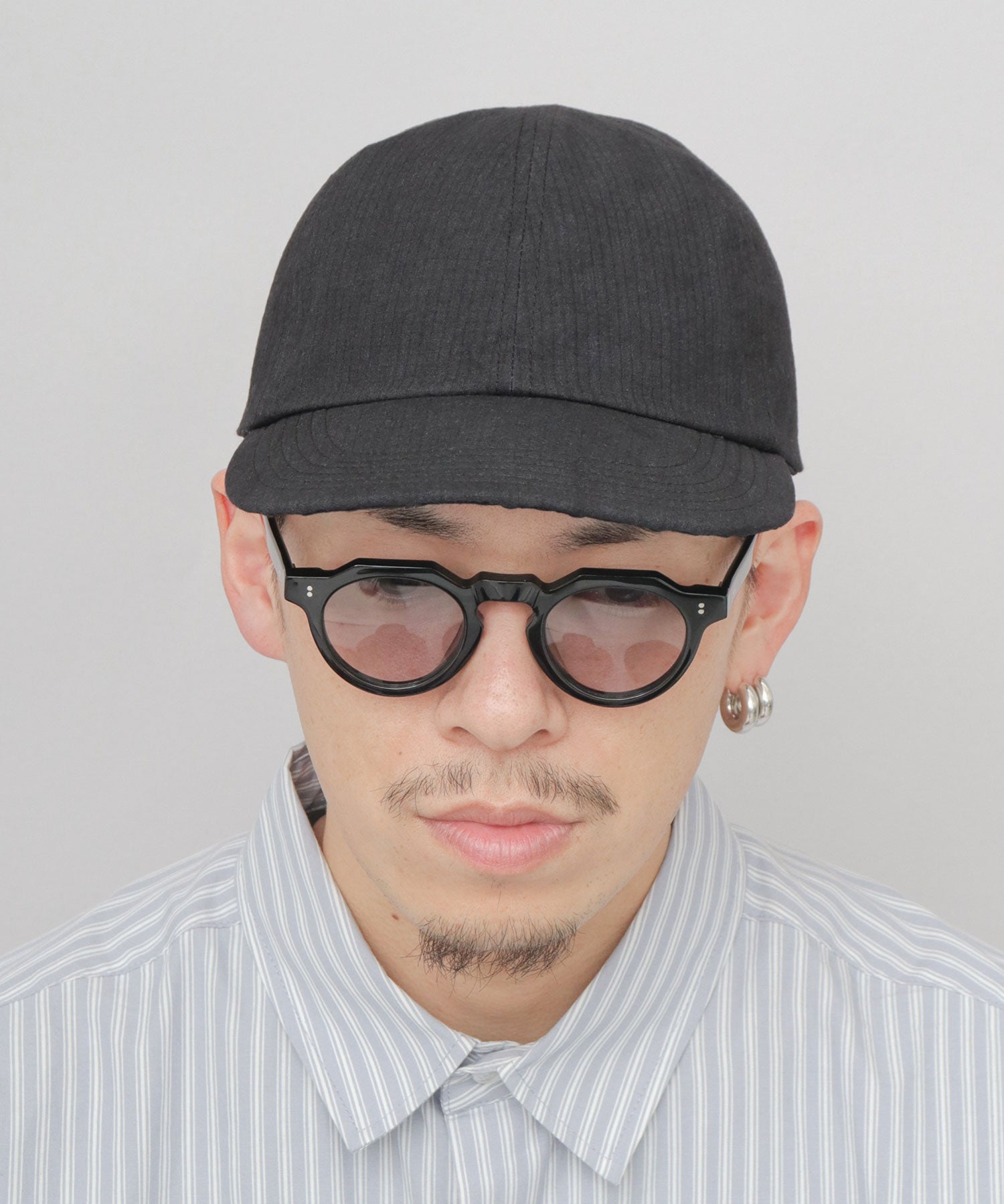 ベーシックエンチ Basiquenti ワッシャー加工 ミニリップ CORDURA綿ナイロン ソフトつば キャップ （モカ） モカ