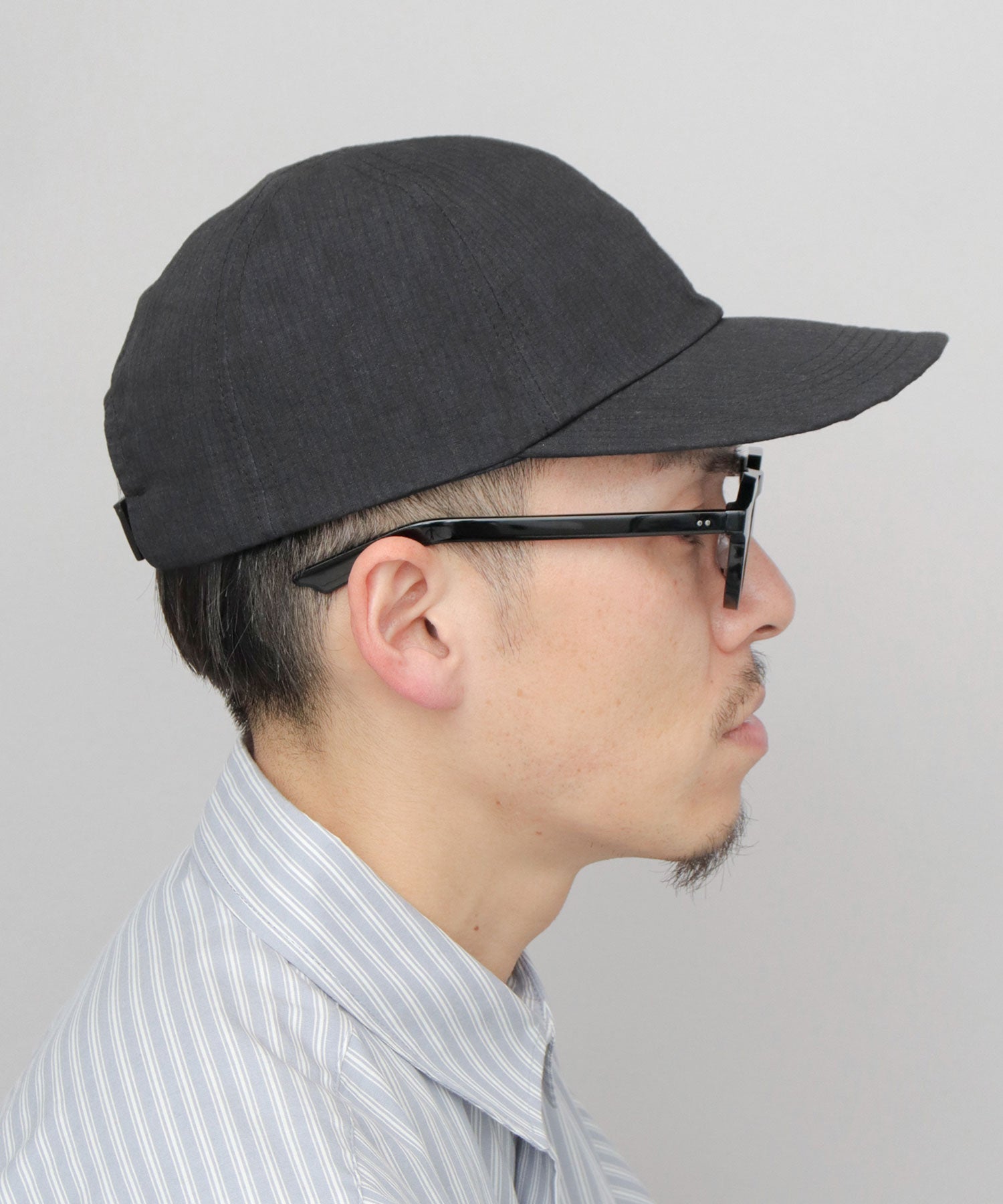 ベーシックエンチ Basiquenti ワッシャー加工 ミニリップ CORDURA綿ナイロン ソフトつば キャップ （モカ） モカ