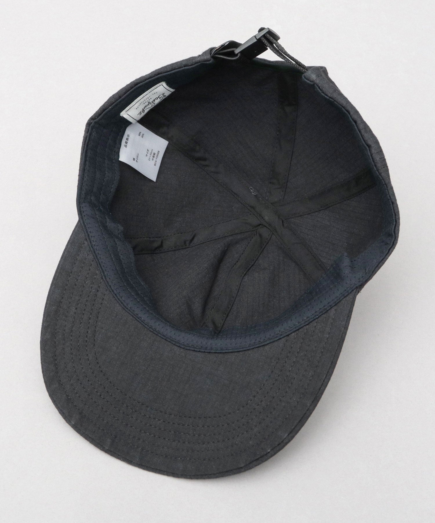 ベーシックエンチ Basiquenti ワッシャー加工 ミニリップ CORDURA綿ナイロン ソフトつば キャップ （モカ） モカ