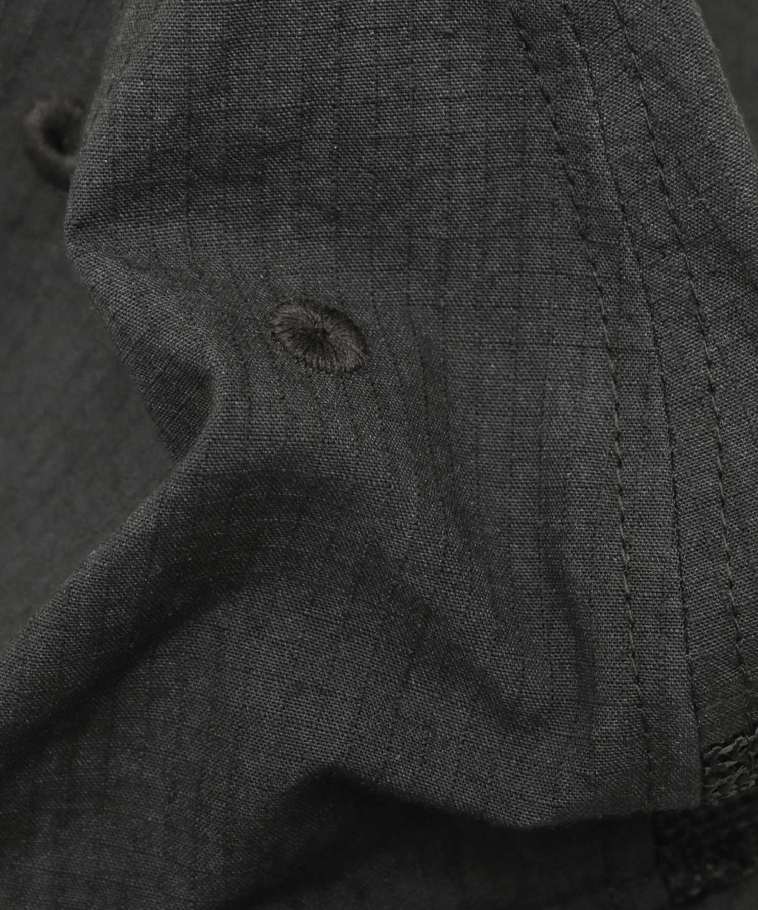 ベーシックエンチ Basiquenti ワッシャー加工 ミニリップ CORDURA綿ナイロン メッシュ アンパイアキャップ （ネイビー） ネイビー