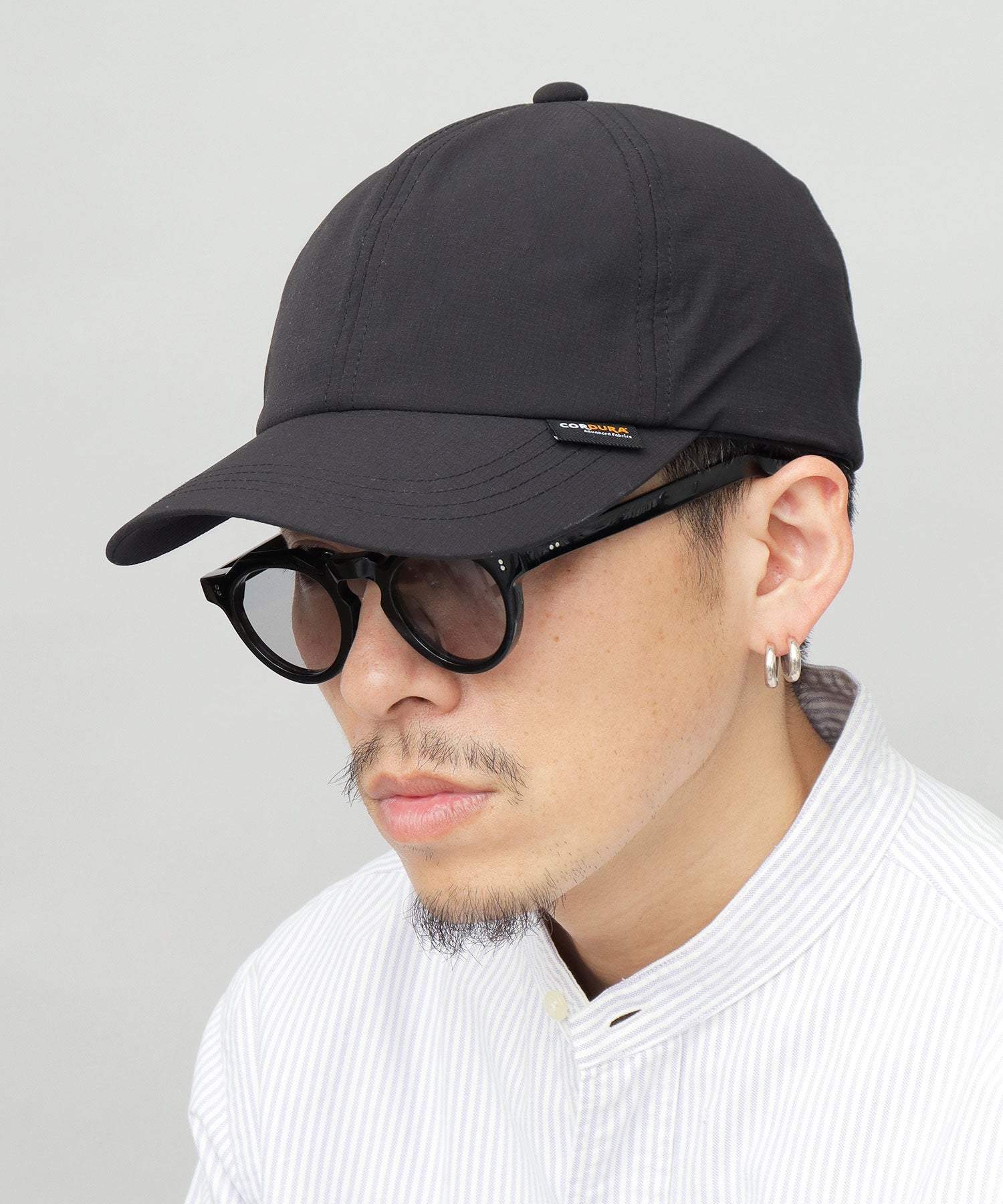 Basic Enchi Basiquenti Cap Hat Men's Water-Repellent Plain Simple Cordura