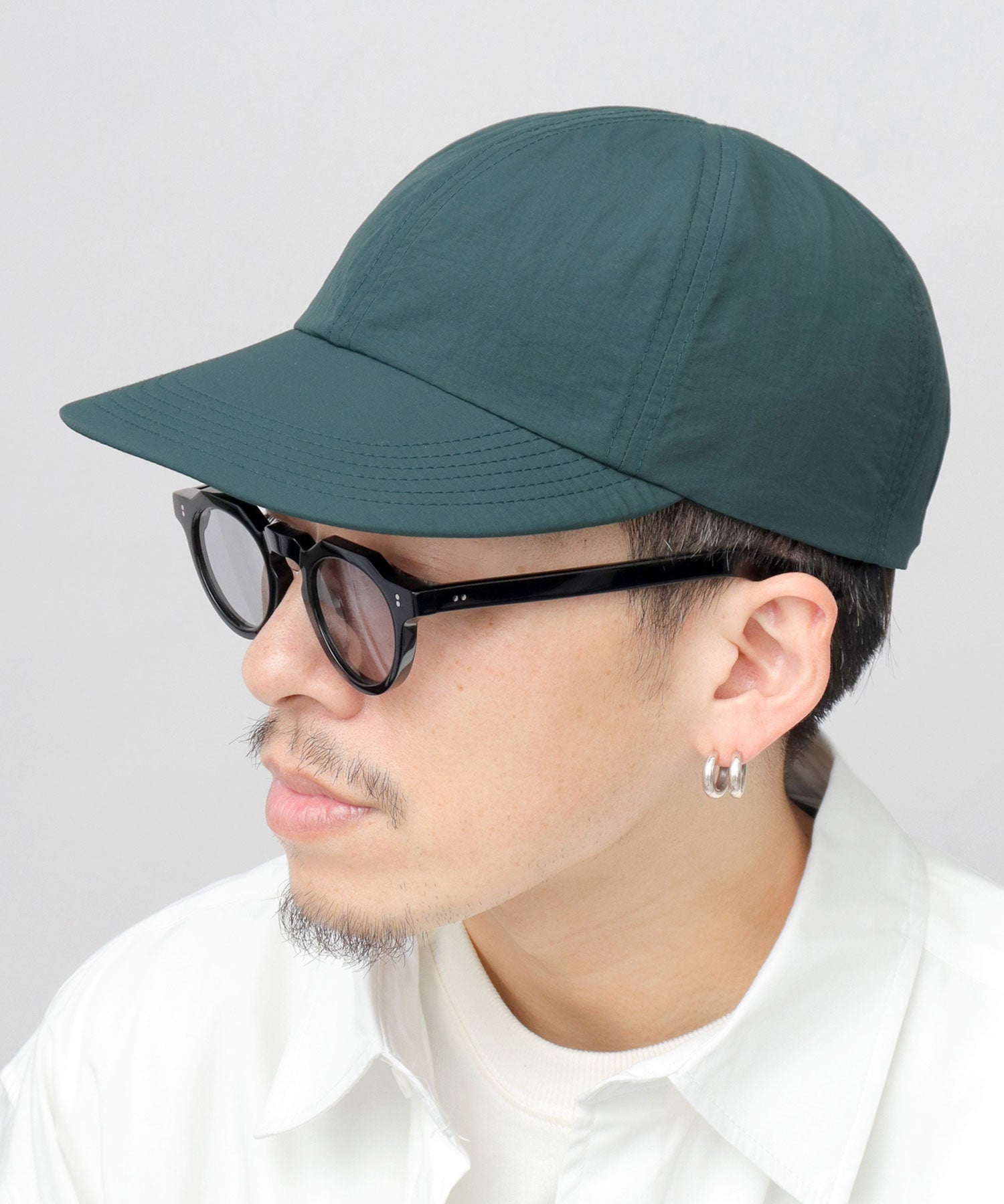 Basic Enchi Basiquenti Cap Hat Nylon Water-Repellent Plain Simple