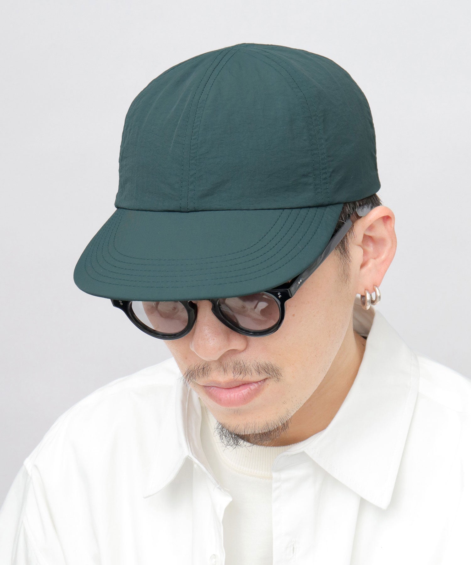 Basic Enchi Basiquenti Cap Hat Nylon Water-Repellent Plain Simple