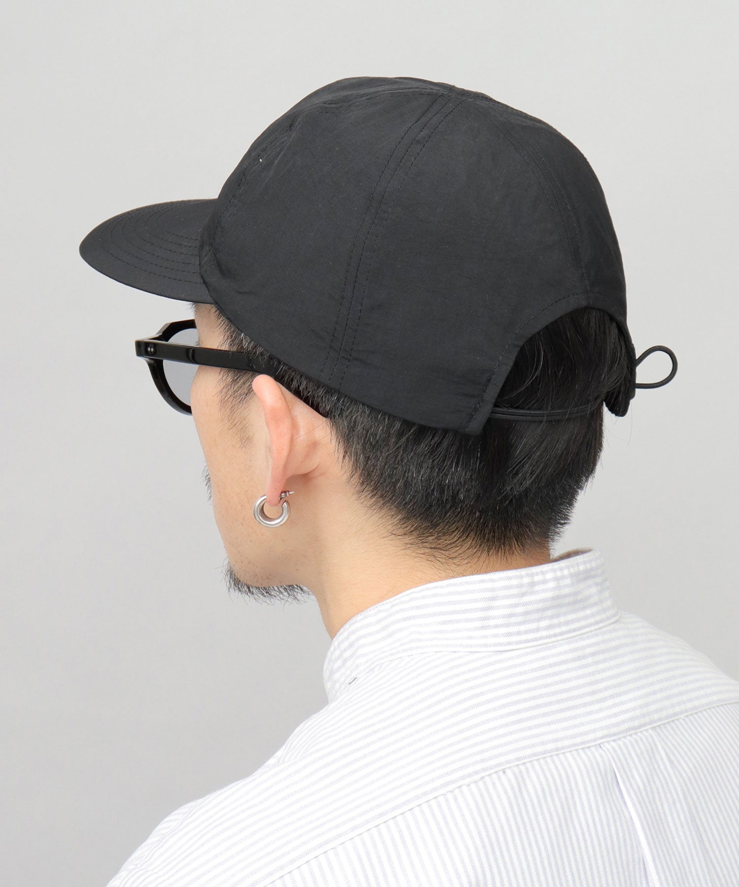 Basic Enchi Basiquenti Cap Hat Nylon Water-Repellent Plain Simple