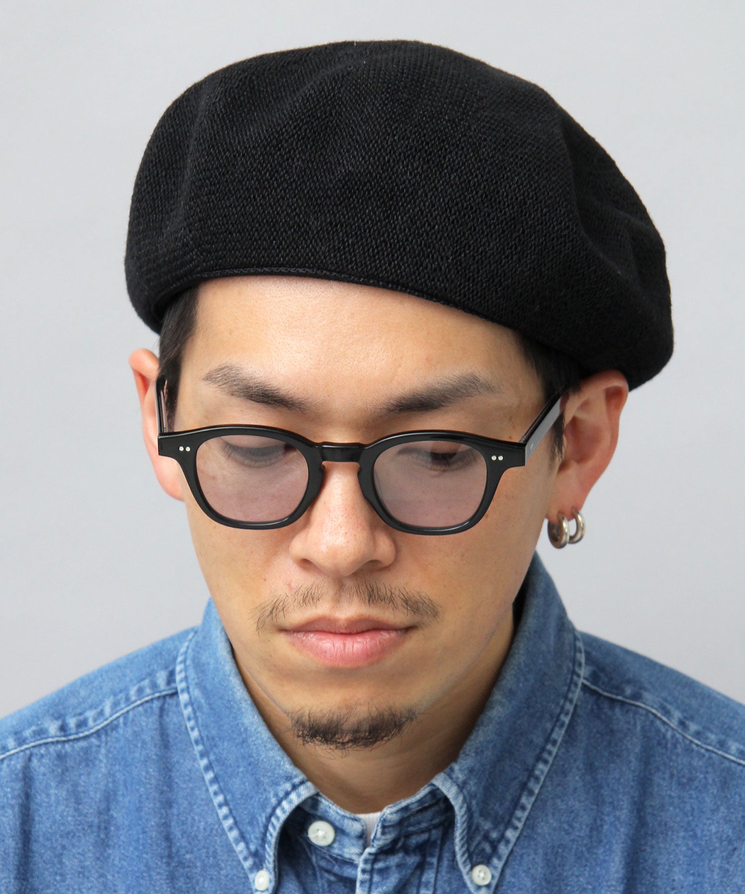 Basic Enchi Basiquenti Linen Blend Thermo Beret Linen Beret Hat Men's Hat Casual Simple Spring Summer