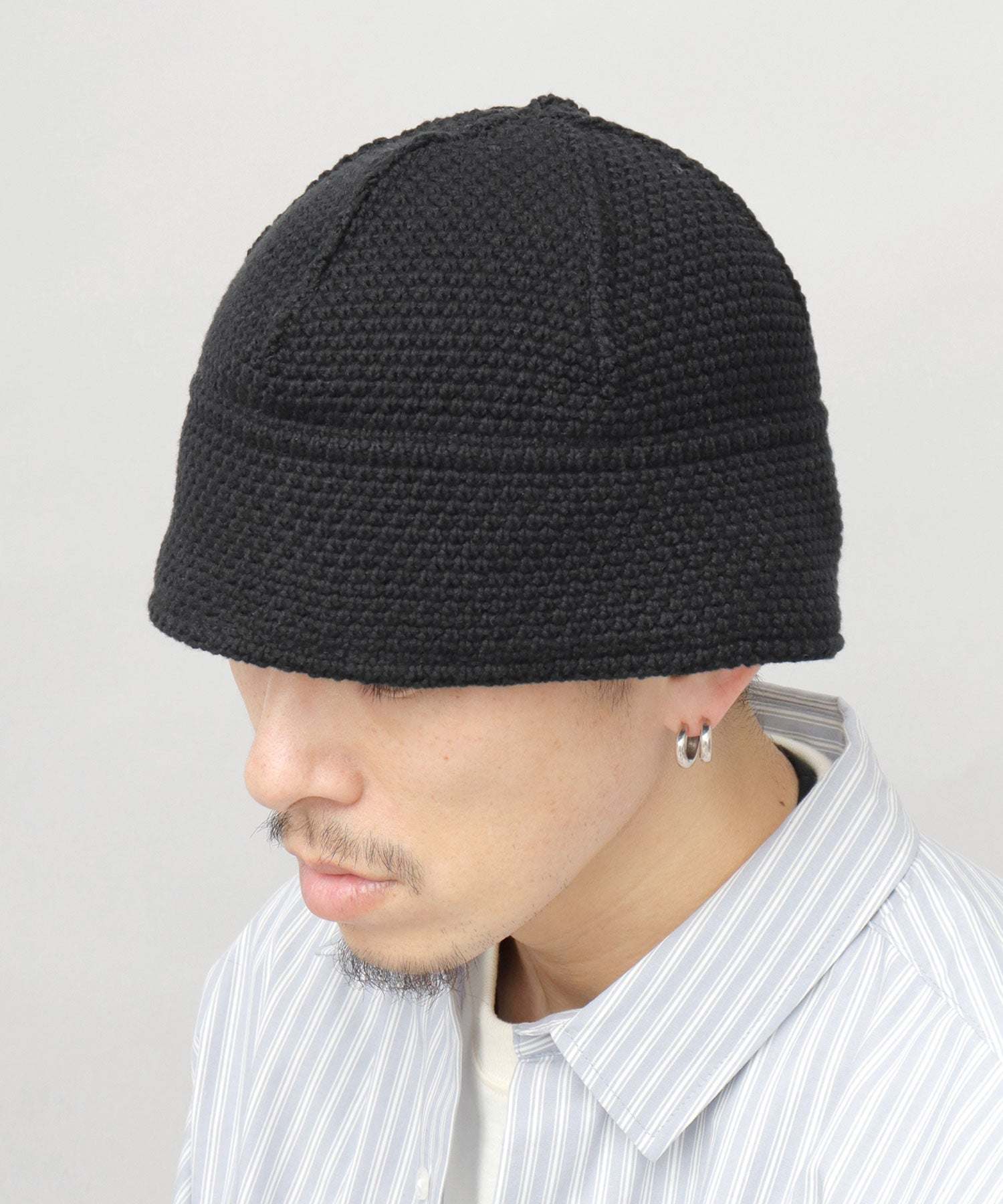 Basic Enchi Basiquenti Sailor Hat Cap Knit Cap Sailor Crew Hat Plain