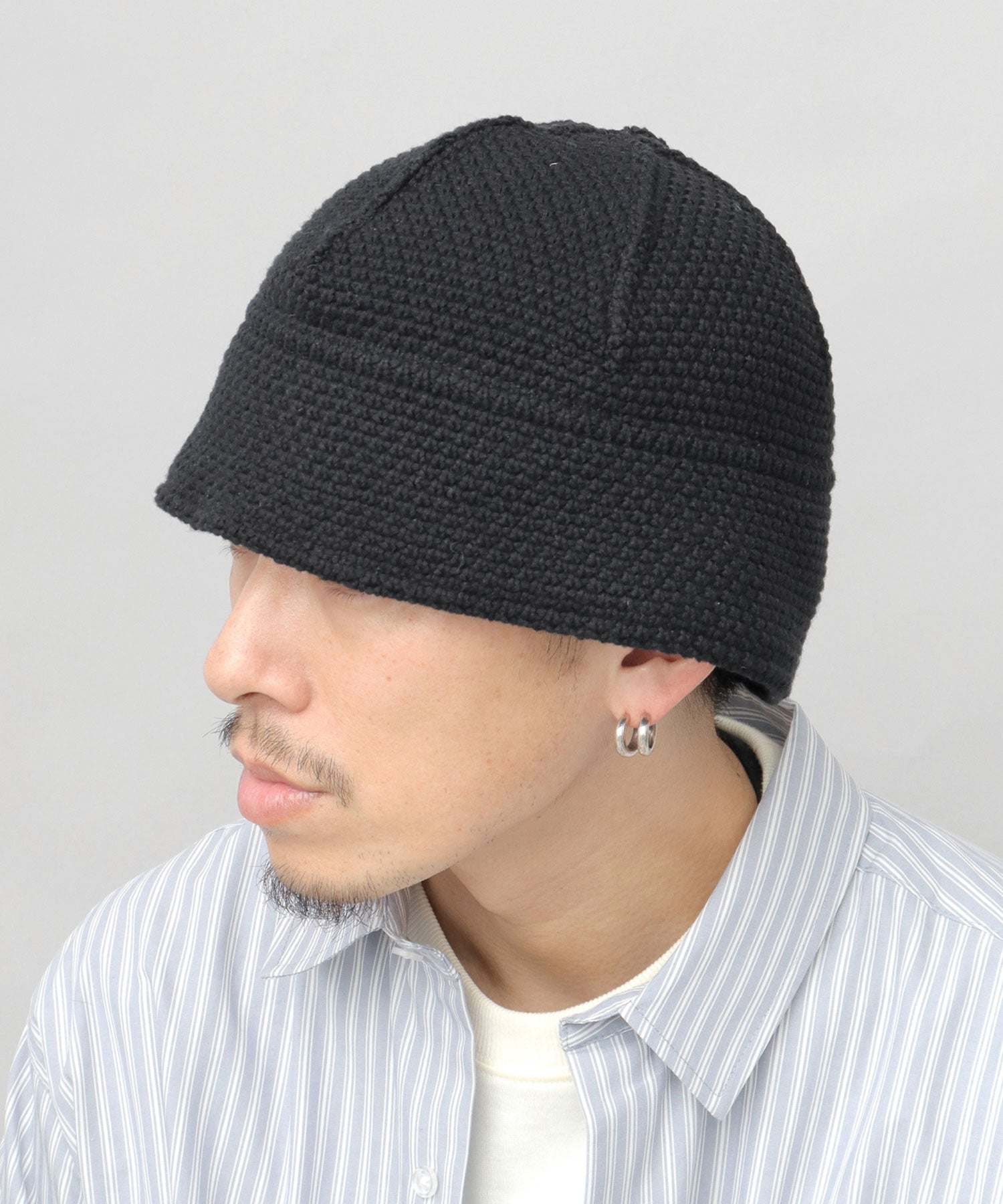Basic Enchi Basiquenti Sailor Hat Cap Knit Cap Sailor Crew Hat Plain