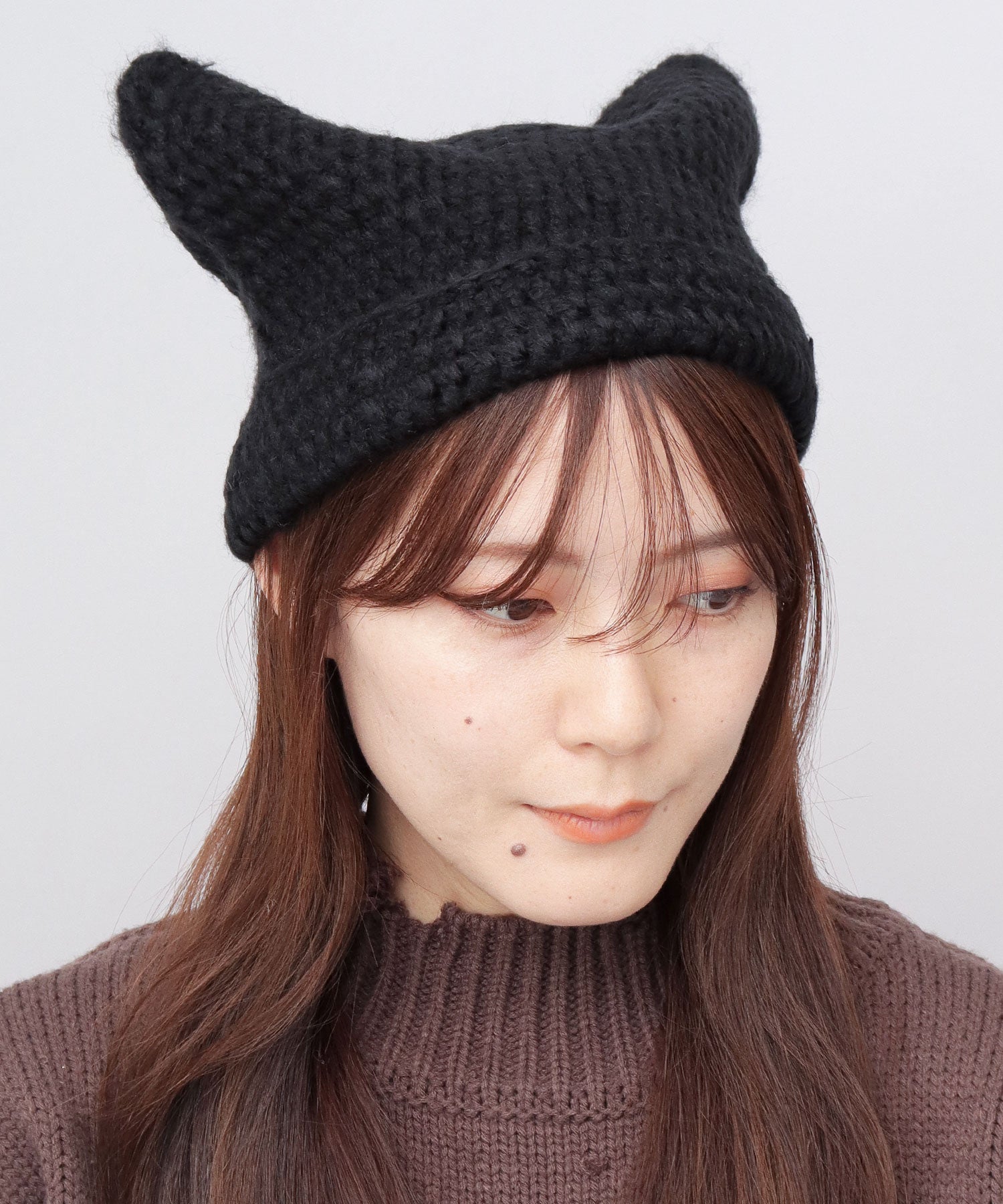 Basiquenti Basiquenti Cat Ear Knit Cap