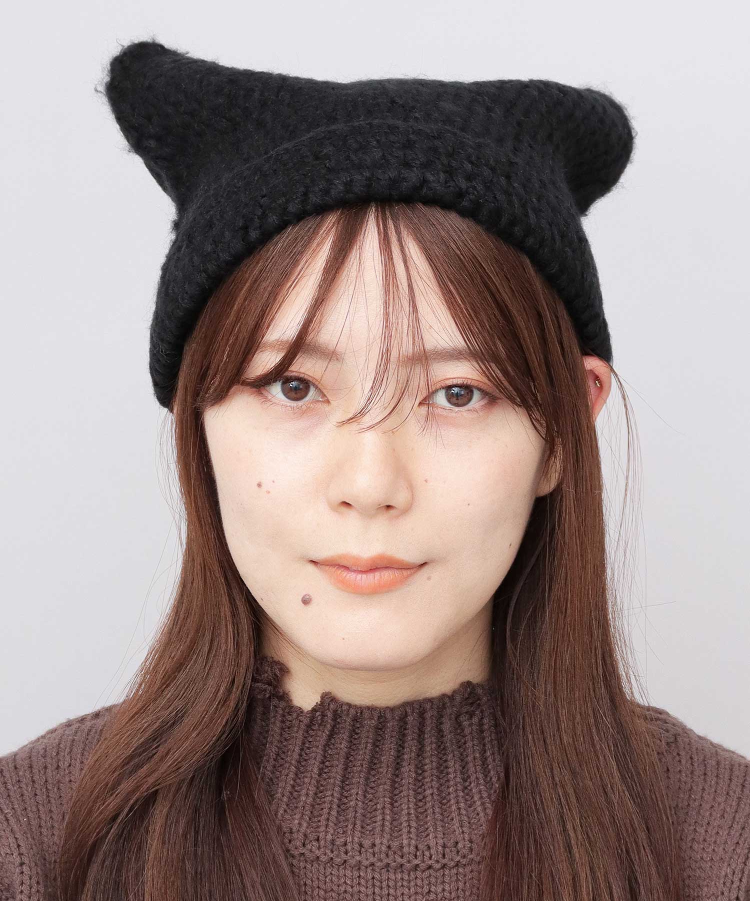 Basiquenti Basiquenti Cat Ear Knit Cap
