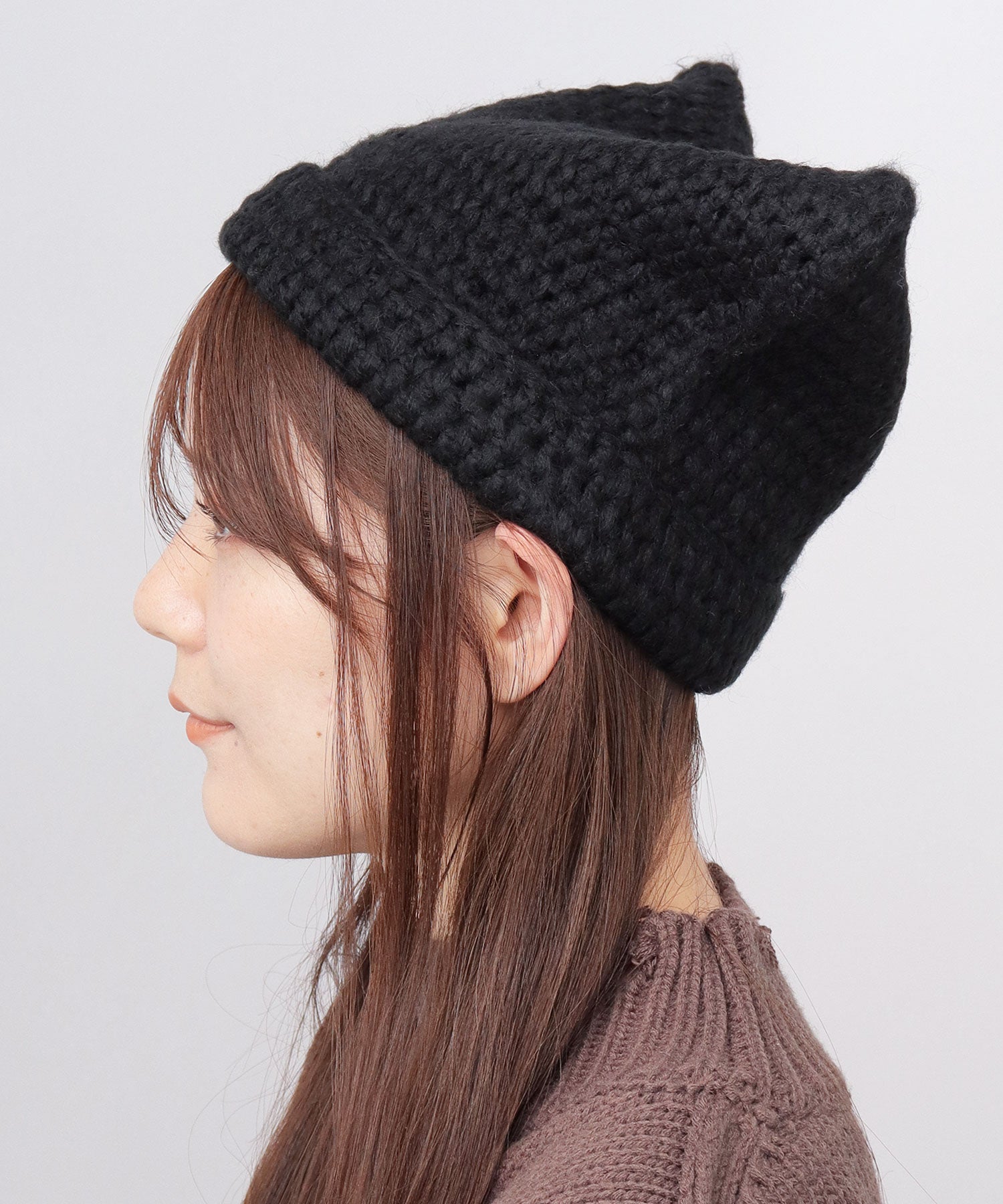 Basiquenti Basiquenti Cat Ear Knit Cap