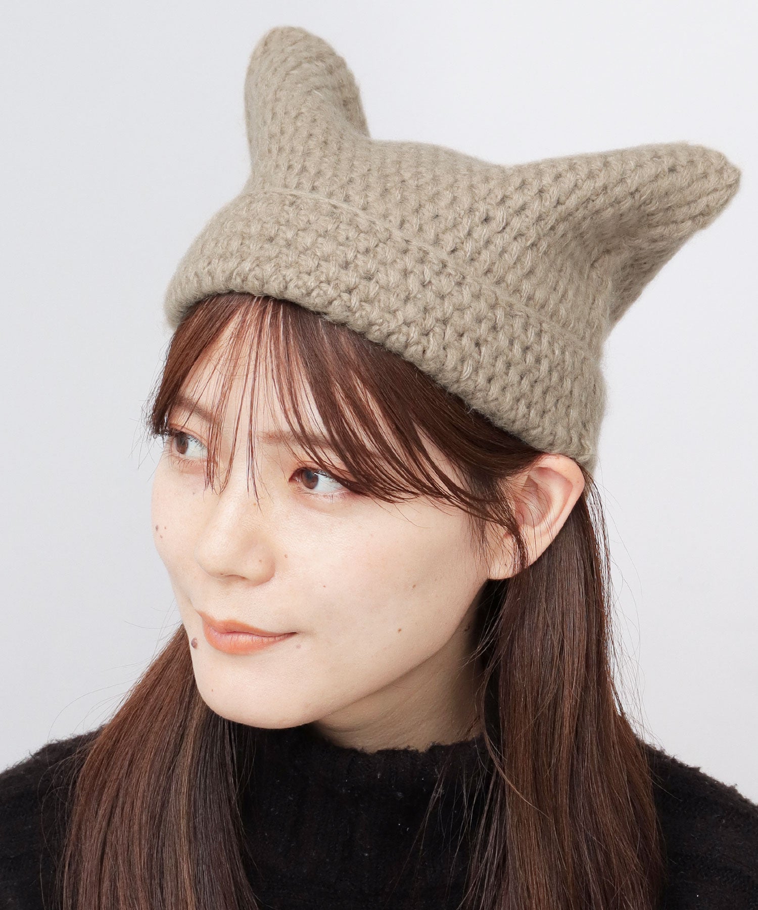 Basiquenti Basiquenti Cat Ear Knit Cap