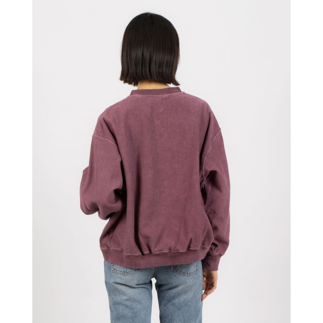 バーンズアウトフィッターズ BARNS OUTFITTERS VT.CREW S/RIB SW （BRG） BRG