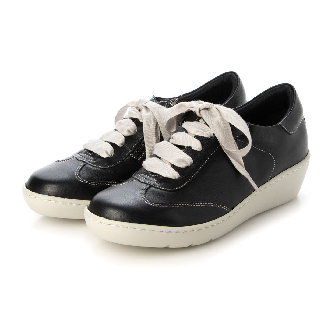 Beauwalk Kobe Beaufort ビューフォート23.5cm BeauFort BEAUWALK thick sole lace-up sneakers