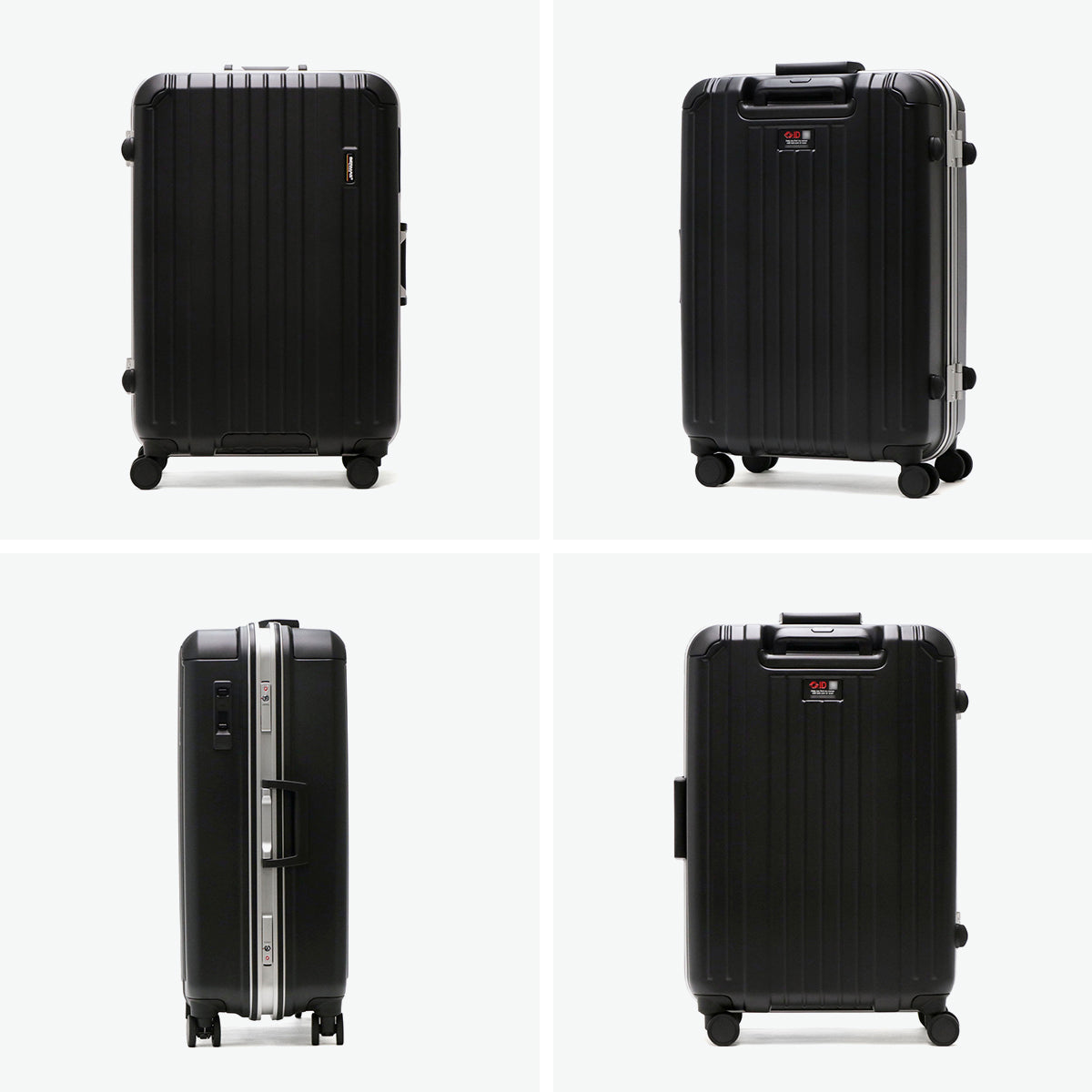 バーマス BERMAS 正規品1年保証 スーツケース Mサイズ キャリー キャリーケース ビジネス 旅行 TSAロック ストッパー付き 静音 メンズ レディース 6～7泊 HERITAGEⅡ フレーム64L 60533（ネイビー） ネイビー