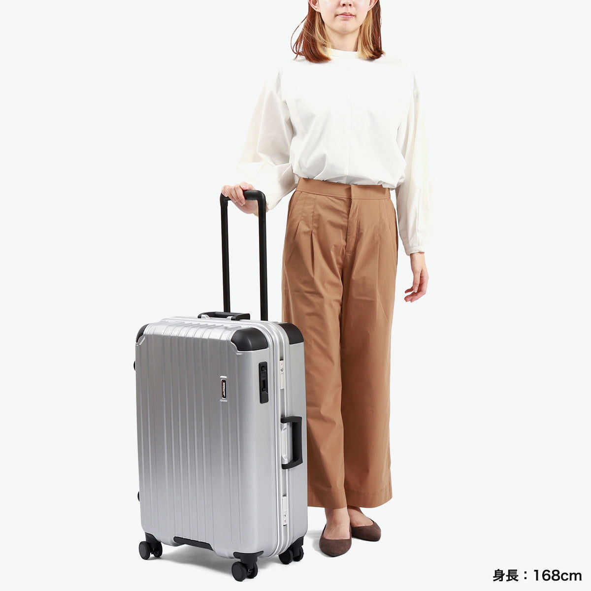 バーマス BERMAS 正規品1年保証 スーツケース Mサイズ キャリー キャリーケース ビジネス 旅行 TSAロック ストッパー付き 静音 メンズ レディース 6～7泊 HERITAGEⅡ フレーム64L 60533（ネイビー） ネイビー