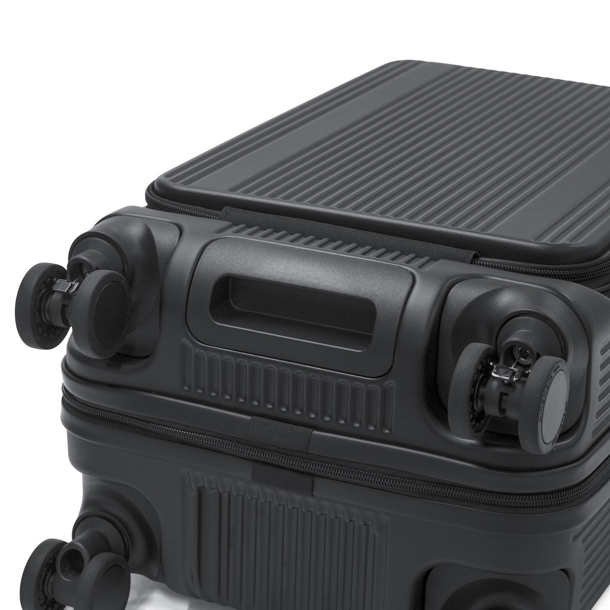 バーマス BERMAS 正規品1年保証 スーツケース 機内持ち込み フロントオープン 軽量 静音 TSロック ストッパー 3～4泊 37L 50cm TRAVEL SMART フロントオープンファスナー 60550 （マットブラック） マットブラック