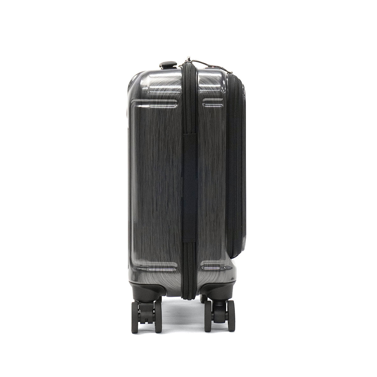 バーマス BERMAS 正規品1年保証 スーツケース 機内持ち込み ストッパー付き Sサイズ 22L 軽量 小さい 小型 出張 ビジネス コインロッカーサイズ PC 1泊 2泊 3泊 INTER CITY 60524-1 （ブラックヘアライン） ブラックヘアライン