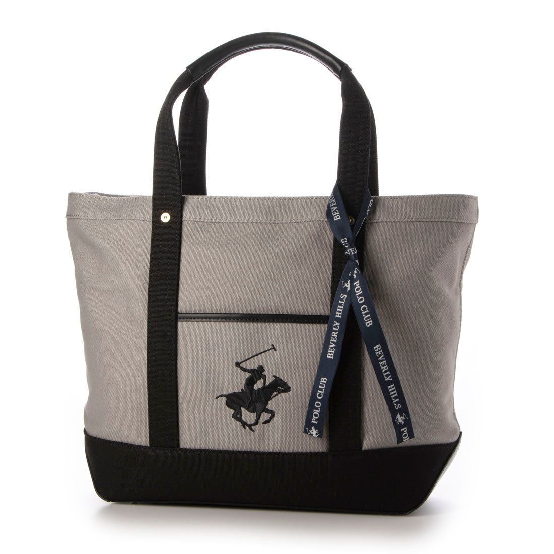 ビバリーヒルズポロクラブ BEVERLY HILLS POLO CLUB バッグ キャンパストート トートバッグ トート 刺繍 A4収納可 通勤 通学 ワンポイント BH1008N （グレー2） グレー2