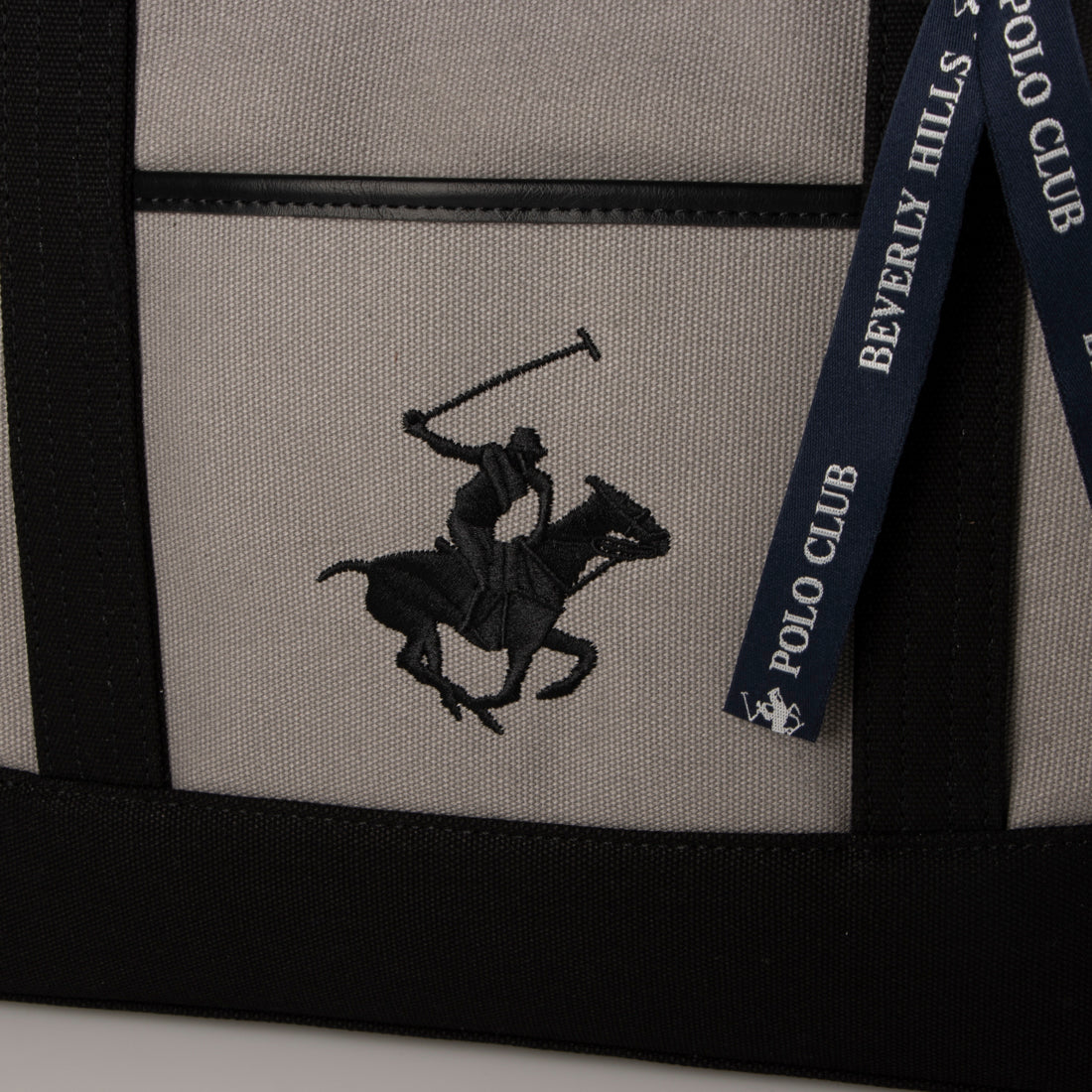 ビバリーヒルズポロクラブ BEVERLY HILLS POLO CLUB バッグ キャンパストート トートバッグ トート 刺繍 A4収納可 通勤 通学 ワンポイント BH1008N （グレー2） グレー2
