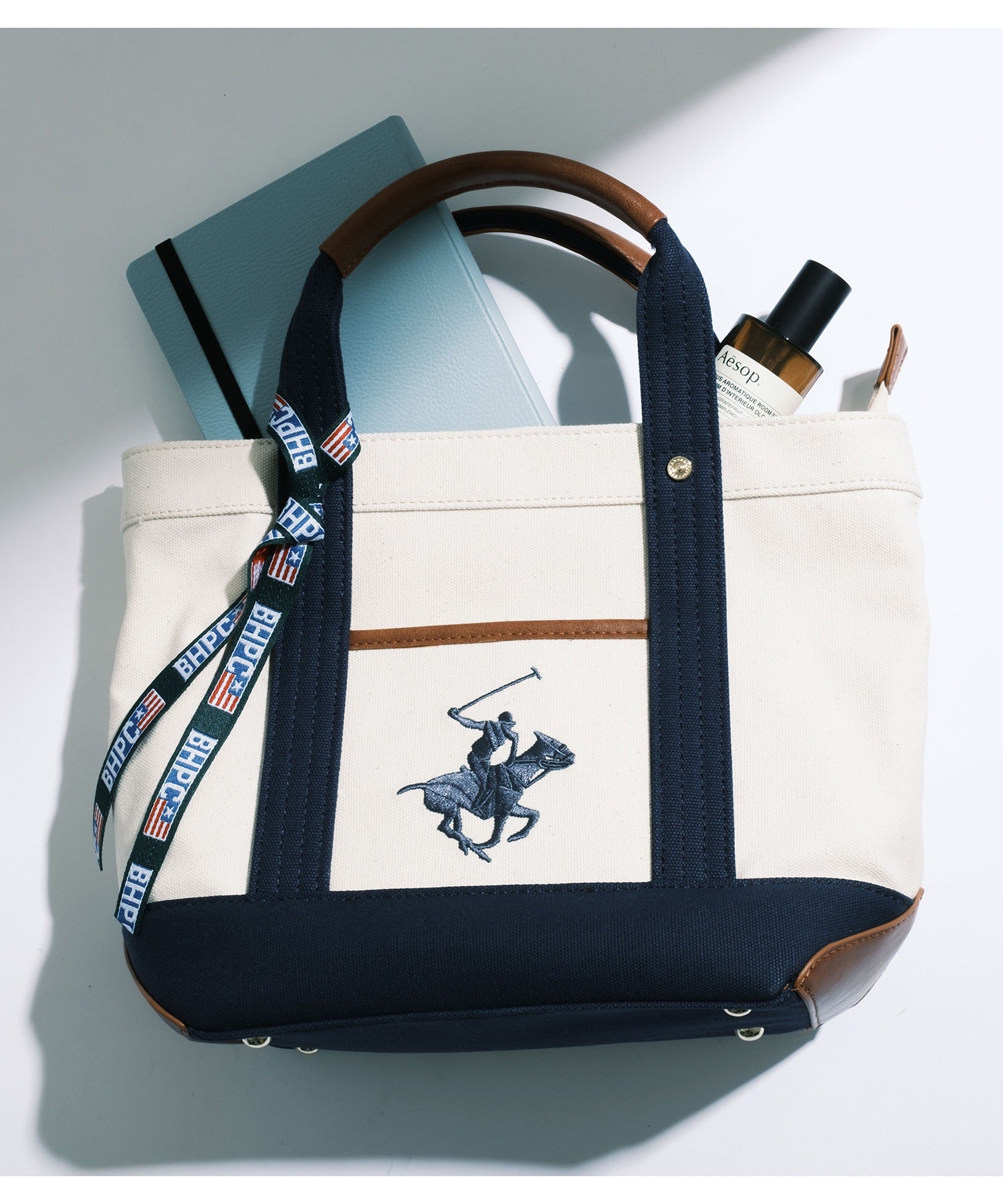 ビバリーヒルズポロクラブ BEVERLY HILLS POLO CLUB 【BEVERLY HILLS POLO CLUB】ポロキャンバストートXS BH1006N