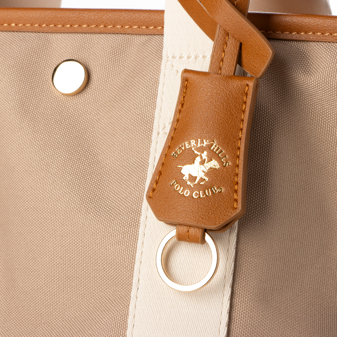 ビバリーヒルズポロクラブ BEVERLY HILLS POLO CLUB ≪別注≫キャンバストート BH9014 （ベージュ） ベージュ