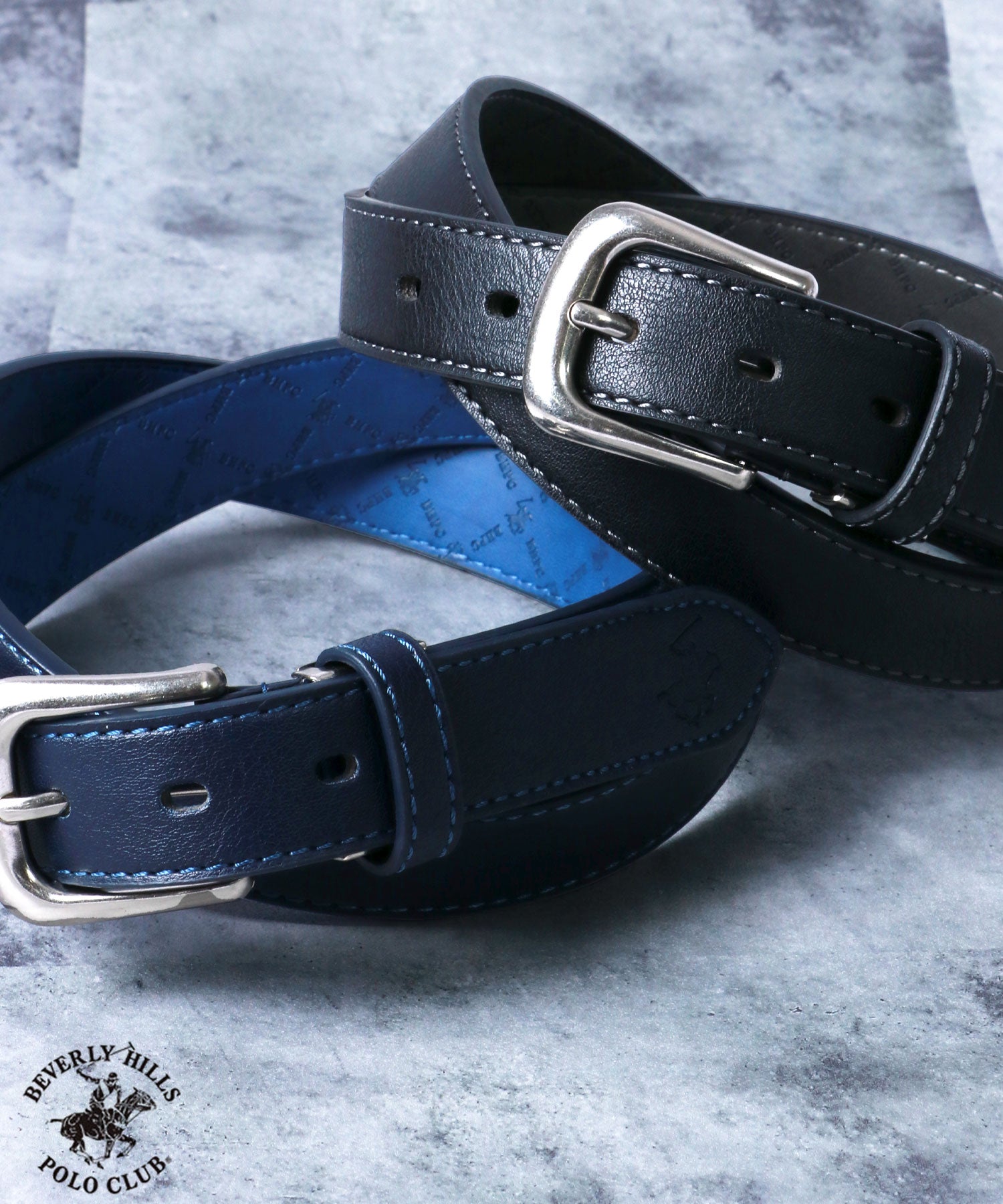 ビバリーヒルズポロクラブ BEVERLY HILLS POLO CLUB BHPC裏ロゴ30mmピン （ブラウン） ブラウン