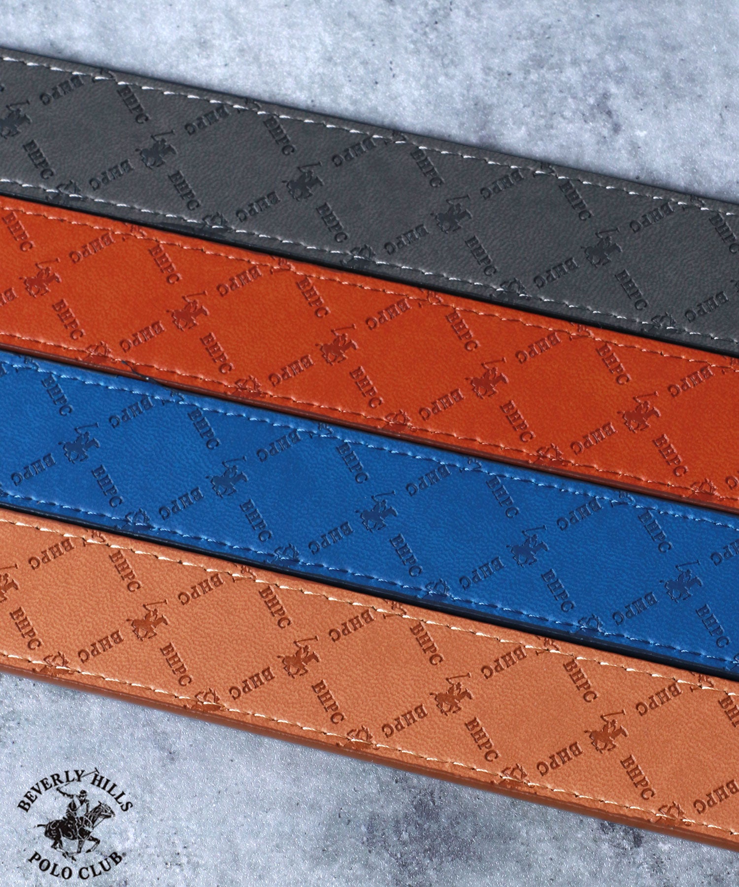 ビバリーヒルズポロクラブ BEVERLY HILLS POLO CLUB BHPC裏ロゴ30mmピン （ブラウン） ブラウン