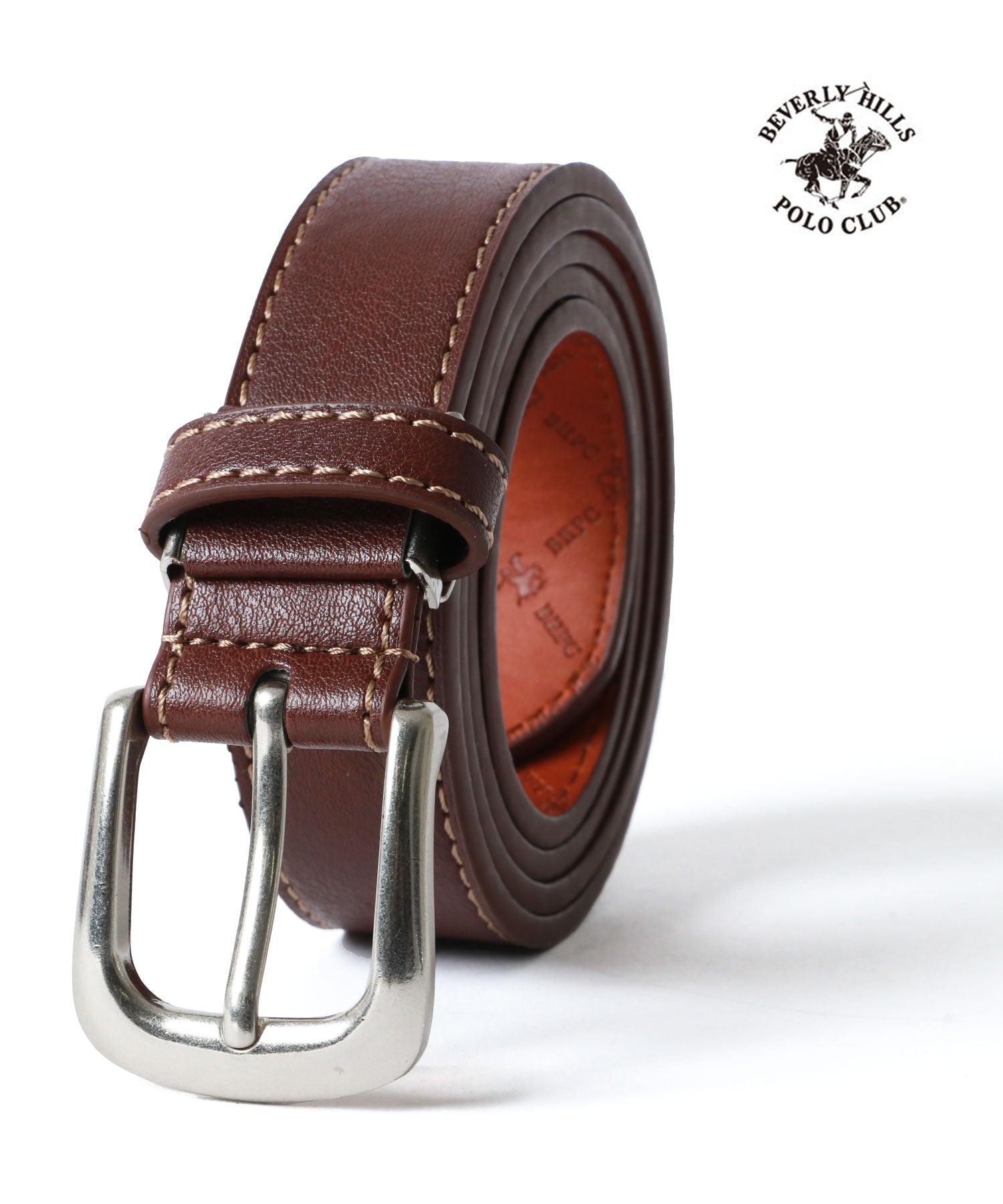 ビバリーヒルズポロクラブ BEVERLY HILLS POLO CLUB BHPC裏ロゴ30mmピン （ダークブラウン） ダークブラウン