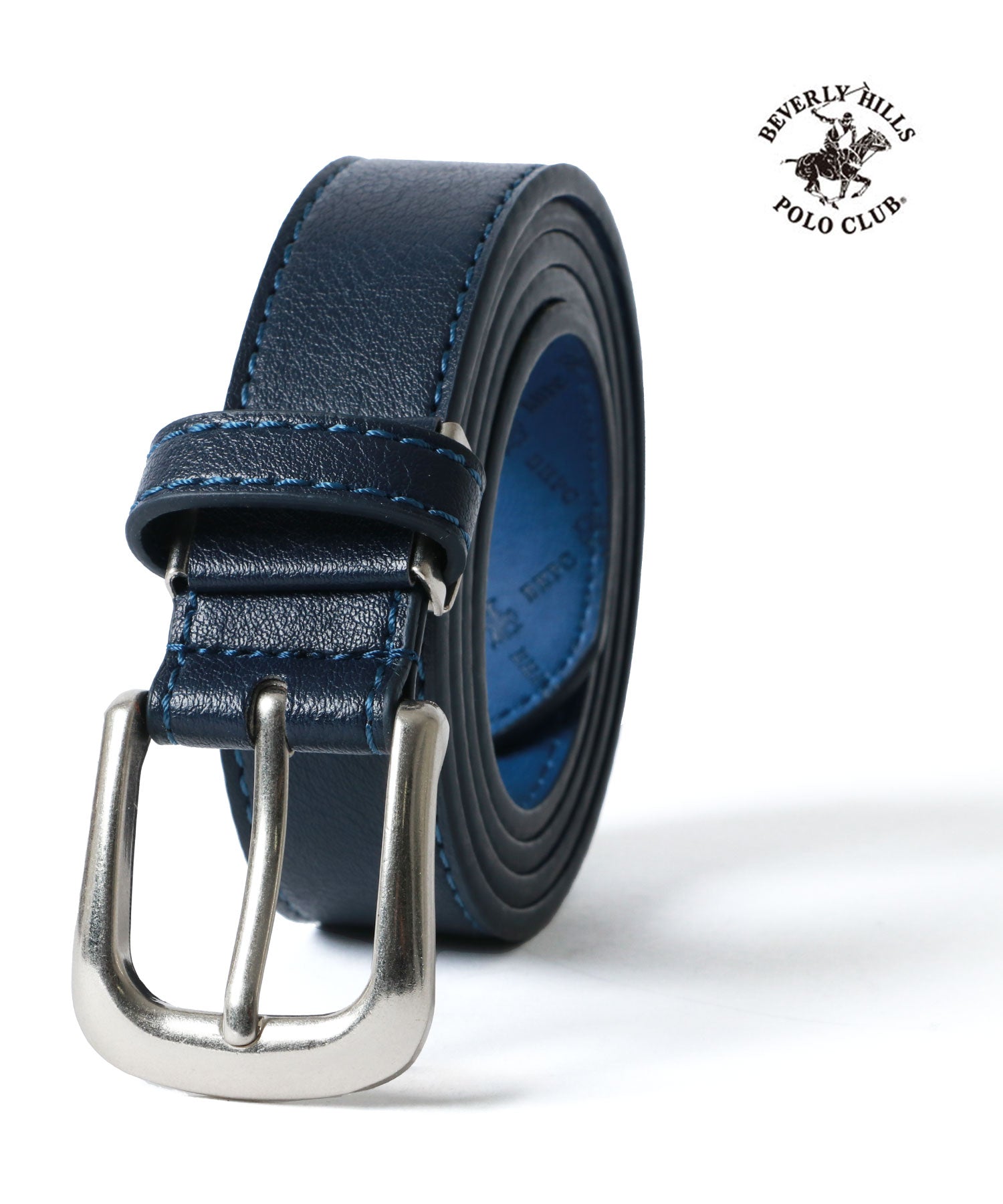 ビバリーヒルズポロクラブ BEVERLY HILLS POLO CLUB BHPC裏ロゴ30mmピン （ネイビー） ネイビー