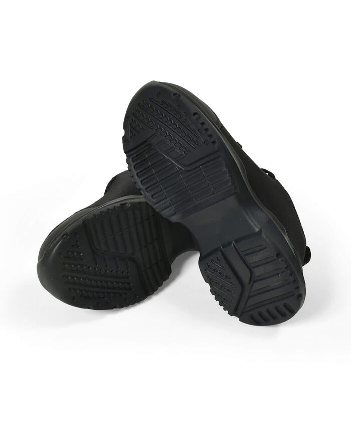 BeBe Boys Black Stretch Sneakers