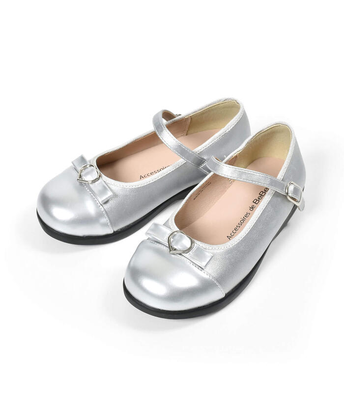 BeBe Faux Leather Patent Leather Combination Shoes
